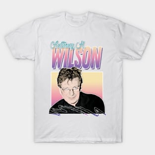 Tony Wilson 80s Styled Aesthetic Tribute Design T-Shirt